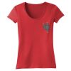Juniors 60/40 Scoop Tee Thumbnail