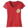 Juniors 60/40 Scoop Tee Thumbnail