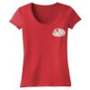 Juniors 60/40 Scoop Tee Thumbnail