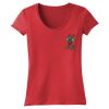 Juniors 60/40 Scoop Tee Thumbnail