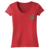 Juniors 60/40 Scoop Tee Thumbnail