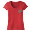 Juniors 60/40 Scoop Tee Thumbnail