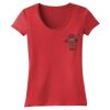 Juniors 60/40 Scoop Tee Thumbnail