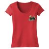 Juniors 60/40 Scoop Tee Thumbnail