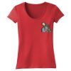 Juniors 60/40 Scoop Tee Thumbnail