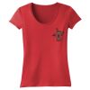 Juniors 60/40 Scoop Tee Thumbnail