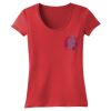 Juniors 60/40 Scoop Tee Thumbnail