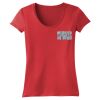 Juniors 60/40 Scoop Tee Thumbnail