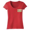 Juniors 60/40 Scoop Tee Thumbnail