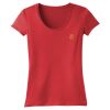 Juniors 60/40 Scoop Tee Thumbnail