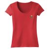 Juniors 60/40 Scoop Tee Thumbnail