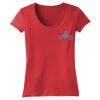 Juniors 60/40 Scoop Tee Thumbnail