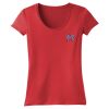 Juniors 60/40 Scoop Tee Thumbnail