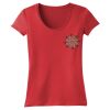Juniors 60/40 Scoop Tee Thumbnail