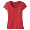 Juniors 60/40 Scoop Tee Thumbnail