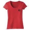 Juniors 60/40 Scoop Tee Thumbnail