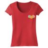 Juniors 60/40 Scoop Tee Thumbnail