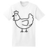 Beefy T® Born To Be Worn 100% Cotton T Shirt Thumbnail