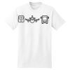 Beefy T® Born To Be Worn 100% Cotton T Shirt Thumbnail