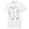 Beefy T® Born To Be Worn 100% Cotton T Shirt Thumbnail